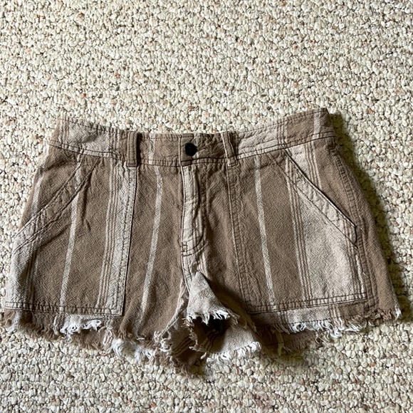 Free People Pants - Free People Stripes Shorts